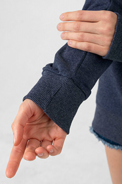 Tshirthane 3 Body Problem Логотип Indigo Жіночий 2ip Світшот