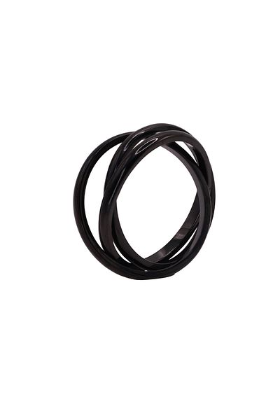 Heideman Fingerring Jovin Schwarz Farben Basic