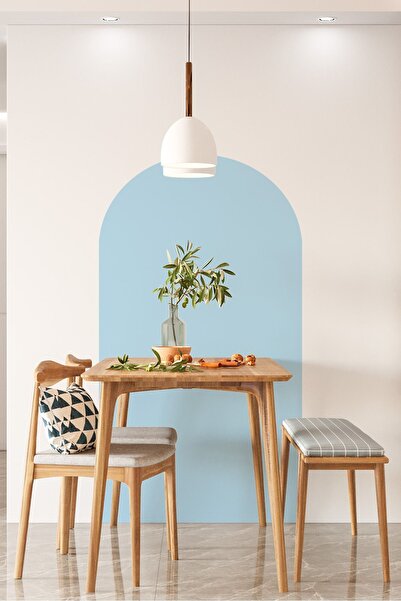 KanvasSepeti Kendiliğinden Yapışkanlı Kumaş Kanvas Dokulu Duvar Kağıdı Bohem ...