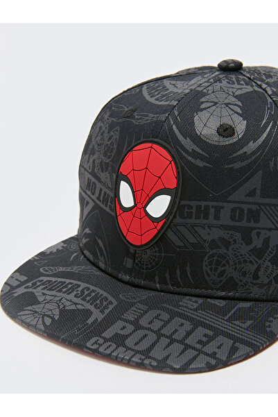 LC Waikiki Шапка с шапка за момче с лиценз Lcwk Spiderman