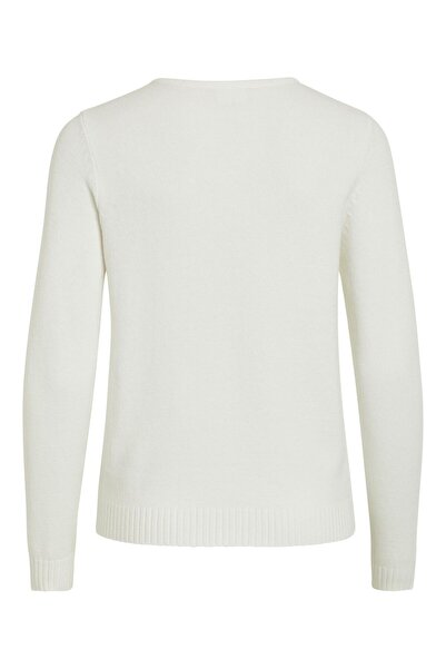 VILA Strickpullover V-Ausschnitt-