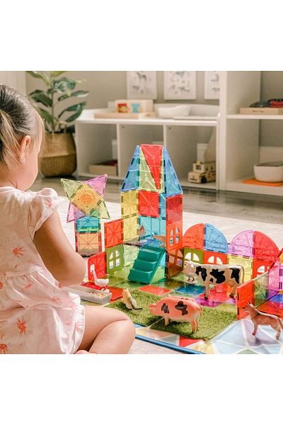 Magna Tiles Magna-Tiles ®   - Metropolis - 110 Pieces