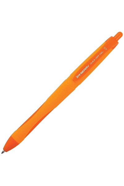 Serve Berry Quick Dry Gel 0.7 mm Jel Kalem Turuncu