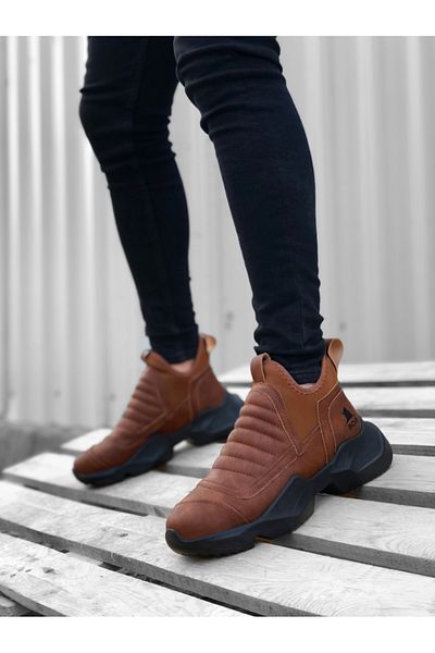 BOA Ba0401 - High Sole and Comfortable Men's Sports Boots - Laceless