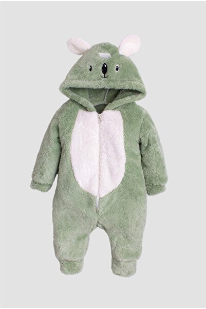 Chicsy Baby كلب قطيفة مطرز - بذلة شتوية حلوة ويلسوفت