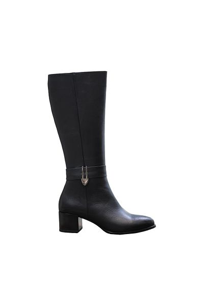 KARVENSHOES Гумени кожени ботуши 10022
