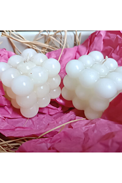 Handmade Sosurprizolsun Dekoratif Bubble Mum