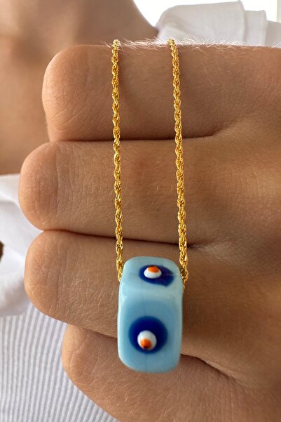 KRAFTIVA JEWELRY 14 Ayar Sarı Gold Altın Halat Burgu Zincir Kolye