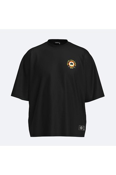 Shout Unisex Oversize Boxy Fit T-Shirt - Only the Strong Survive