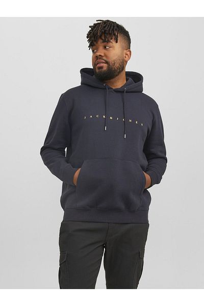Jack & Jones Plus Kapuzenpullover Plus Logo Kapuzenpullover
