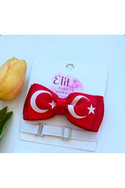 Elit 23 Nisan - 29 Ekim Temalı Ay Yıldızlı Papyon