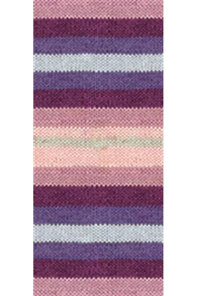 NAKO 1 Piece Vega Stripe Premium Acrylic Hand Knitting Yarn Wool No: 82415