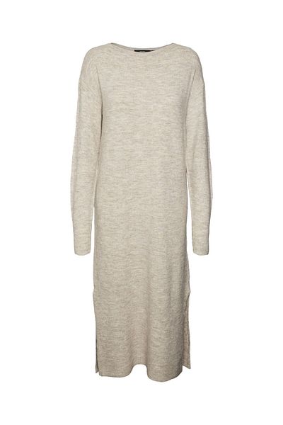 Vero Moda Strickkleid VMLEFILE LS TEKNE YAKA DALGA ELBİSE NOOS