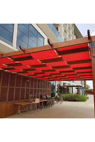 sizenelazım 50cm x 3m Kiremit Su Geçirmez Dekoratif Gölgelik Battı Çıktı