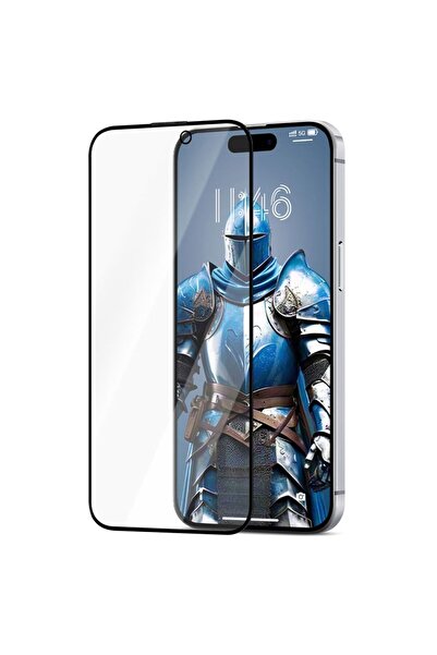 Rivor Apple iPhone 16 Pro Max Ekranı Tam Kapatan Parmak İzi Bırakmayan Kırılm...