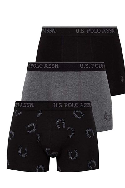 U.S. Polo Assn. Ανδρικά, με άδεια χρήσης, USPA, 6 PC Boxers (με κουτί)