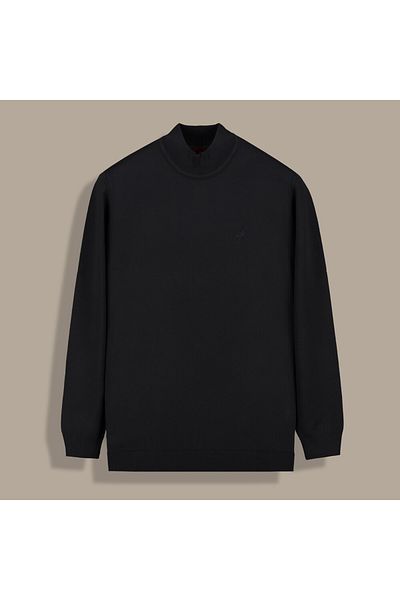 Sarar INTERVIEW TRICOURI NEGRE ȚESUTE RAYON HALF FISHERMAN