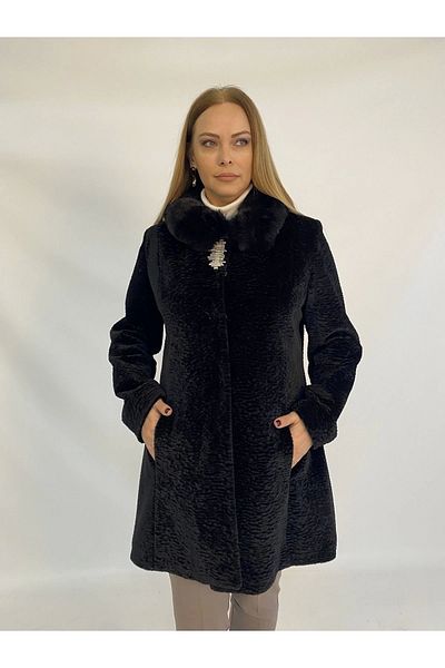 Moda Berray Palton cu pene cu detalii de piatră
