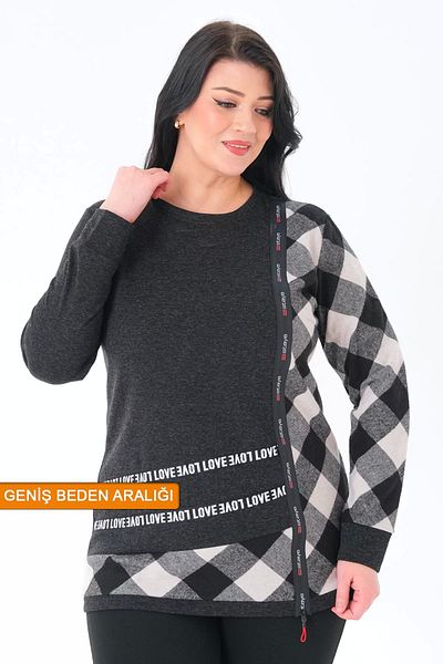 Lady Majestic Φούτερ plus size