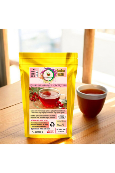 coffee Naturelle Kuşburnu Aromalı Içecek Tozu Oralet 1kg - 1000gr