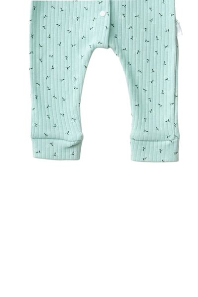 Pivami Baby Jumpsuit Baby Jumpsuit with Snap Fasteners Without Booties