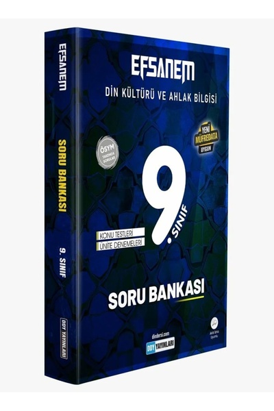 Ddy Yayınları DDY Yayınları 9.Sınıf Din Kültü ve Ahlak Bilgisi Efsane Soru Ba...
