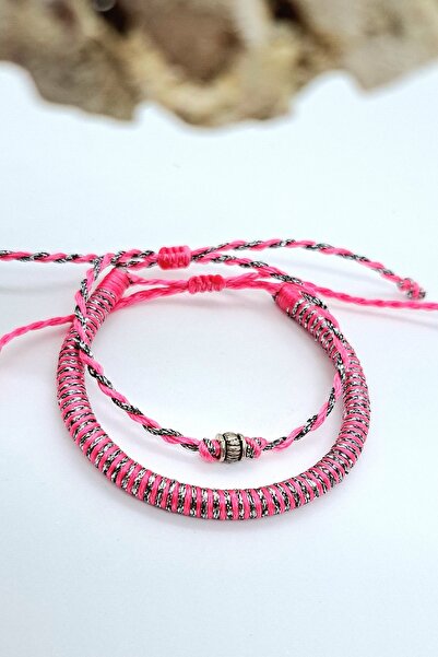 AYS TASARIM Rasta Bileklik. Renkli İp Bileklik. Çok Renkli El Yapımı Spor Bil...