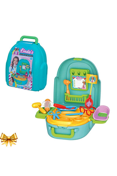 Doğan Oyuncak Dünyası Linda'nın Doktor Set Sırt Çantası - Doktor Setleri - Do...