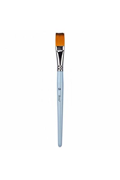 Brons Br787 200f Series Oil & Acrylic Paint Brush Long Handle No:14
