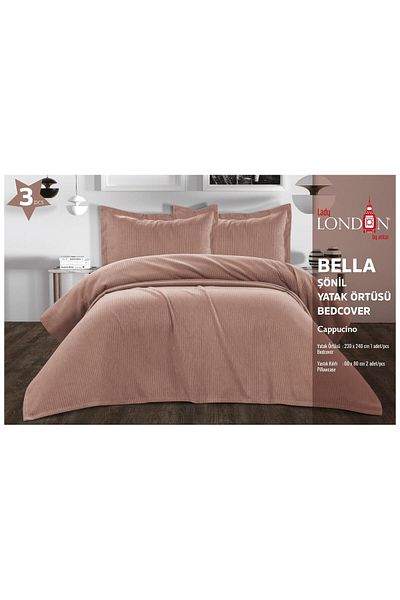 Menta store Комплект кувертюри за легло Bella Chenille, 3 части