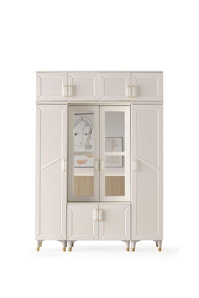 Avm 24 Menekşe Portmanto %100 MDF Ücretsiz Nakliye ve Kurulum