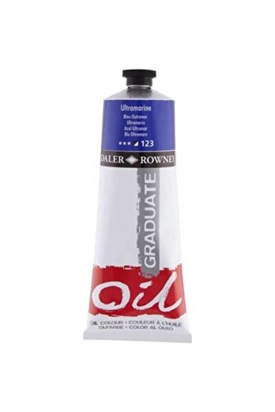 Daler Rowney Graduate 123 Yağlı Boya 200 ml Ultmarine