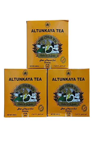 HİLALPAK Altunkaya Tea 8 Adet Pekoe P/n 99 (% 100 ORİJİNAL PURE CEYLON TEA)