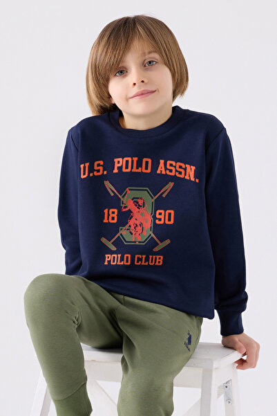 U.S. Polo Assn. USPA , LİSANSLI , ERKEK ÇOCUK 4-14 YAŞ , MANŞET PAÇA , ÜÇ İPLİK ŞARDONLU EŞOFMAN TAKIMI YENİ SEZON