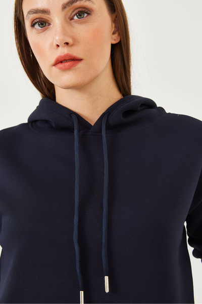 Bianco Lucci Dámská mikina klokan do kapsy Mbhs012 60601012