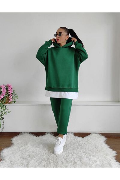 6 butik altı üstü butik Σετ αθλητικές φόρμες με μανσέτες