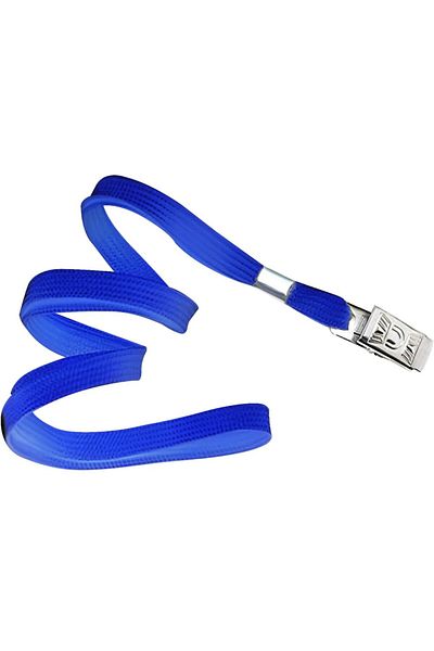 Pin Blue Rope Clip Id Badge - 5 Pieces