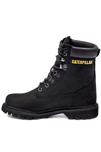 Cat 015g100104 Montana Deri Caterpıllar Unisex Bot SİYAH