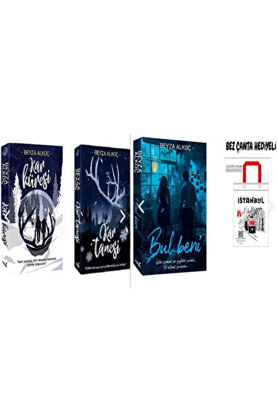 İndigo Kitap Kar Tanesi -  Kar Küresi - Bul Beni ( Karton Kapak ) Beyza Alkoç...