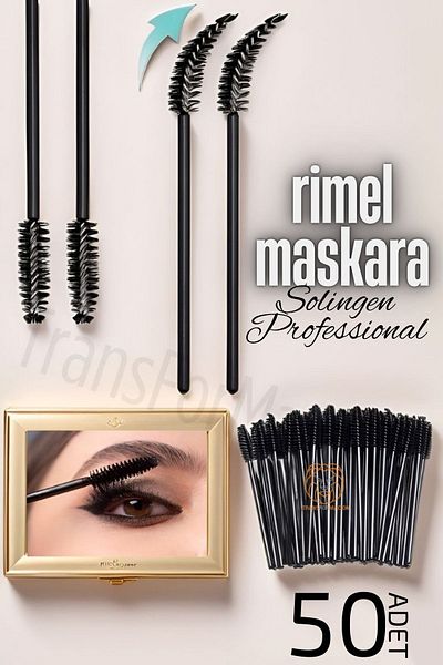 Transformacion Flexible Mascara Brush - 50 Pieces Solingen 720348