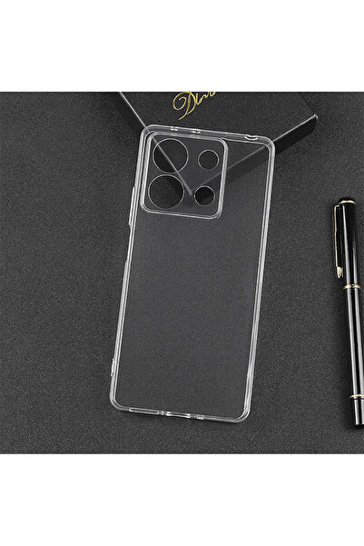 MustCase Redmi Note 13 Pro 4g Uyumlu Kılıf Darbeye Karşı Korumalı Yumuşak Sli...
