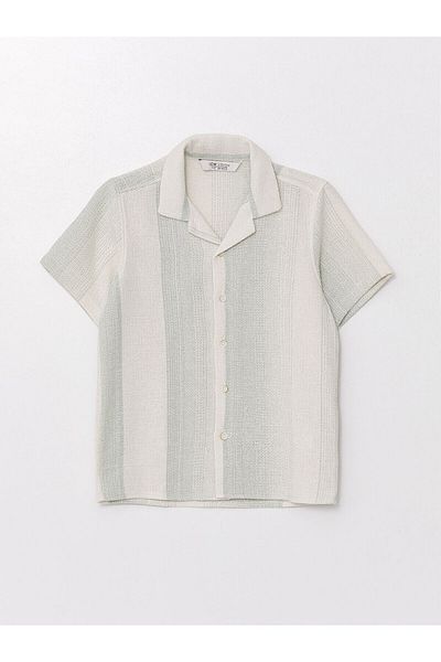 LC Waikiki LCW Patterned Short Sleeve Boy's Shirt