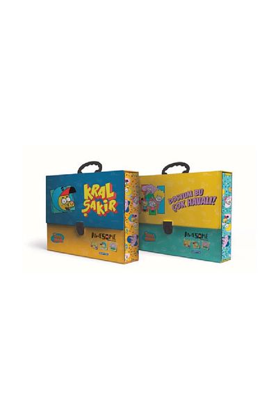 Kral Şakir Handle Bag 25x35x7cm