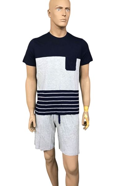 Blackspade 7600- Men's Pajama Set with Shorts