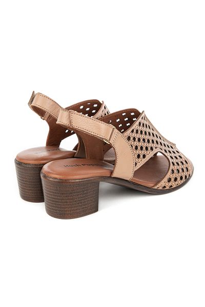 Hush Puppies Fi.To ( 624216 ) - Genuine Leather, Adjustable Velcro Anatomical Women's Sandals