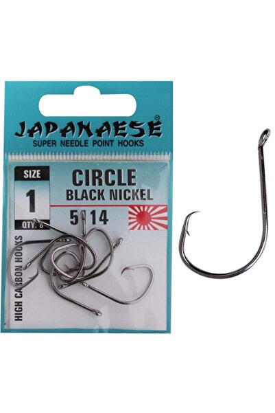 EFFE Japanese Circle Carbon Black Nickel 5114 Olta İğnesi - NO-8