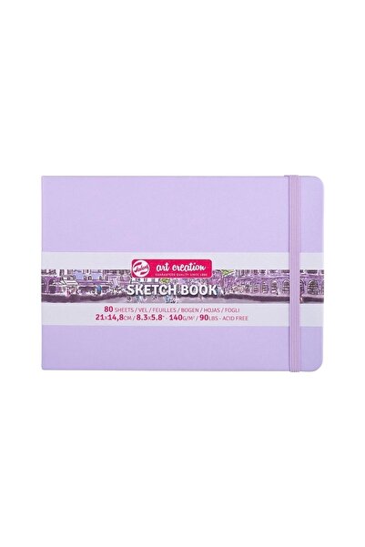 Art Creation Sketchbook 140 Gr 21 X 15 cm Eflatun