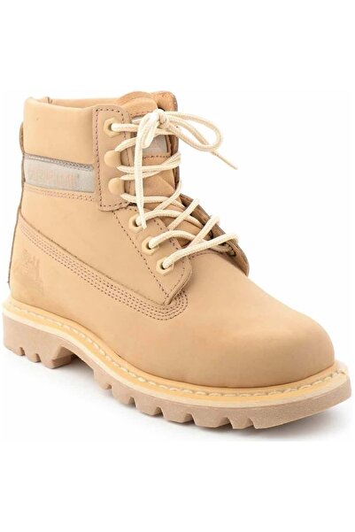 Cat 015G100095 COLORADO Deri Caterpıllar Unisex Bot BEJ