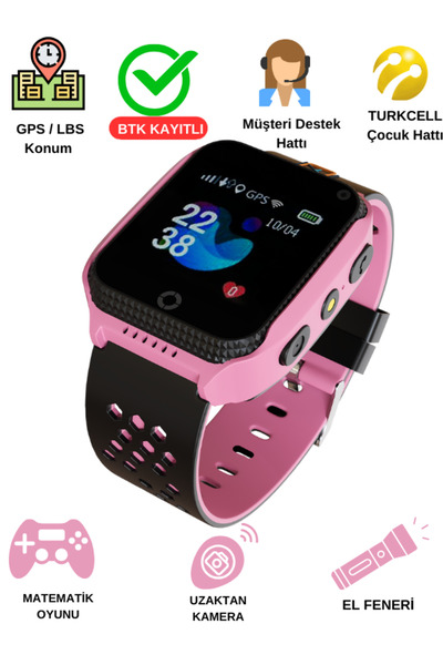 JETZU Akıllı Çocuk Saati Sim Kartlı Ve Konum Özellikli (BTK KAYITLI)