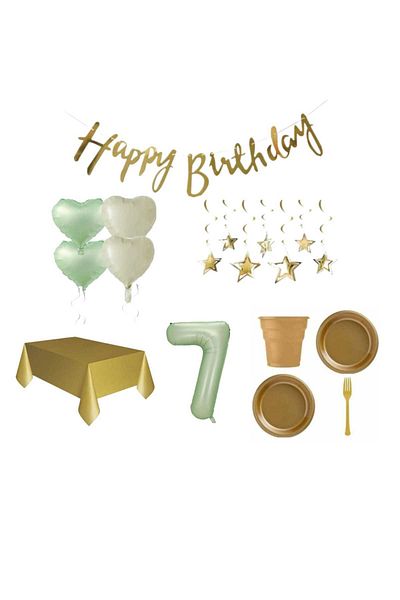 Mini Parti MINI PARTY STORE ΝΕΡΟ ΠΡΑΣΙΝΟ ΣΕΤ ΕΥΧΟΣ ΚΑΘΟΓΕΝΕΙΑΣ